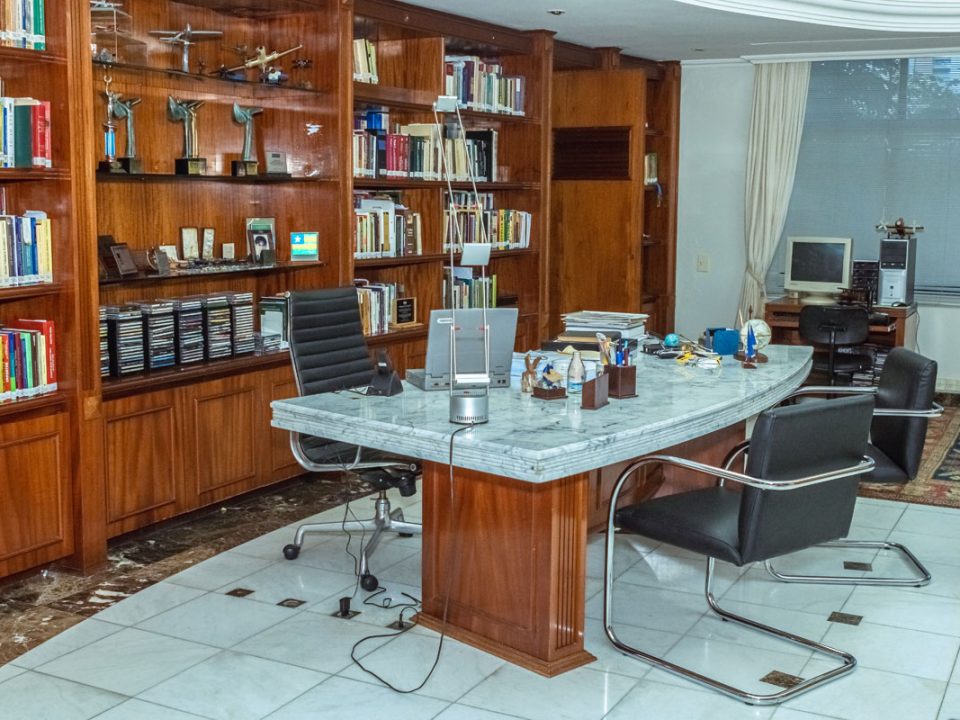 Escritorio de Hugo Machado